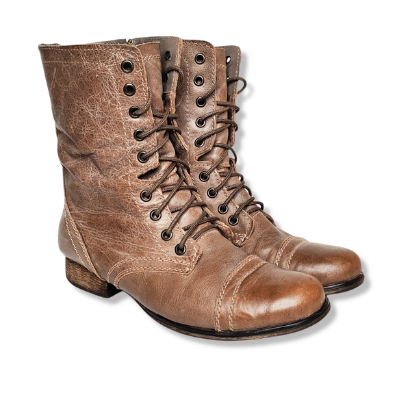 troopa brown leather